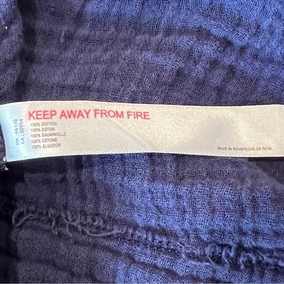 FP BEACH Cotton Gauze Super Oversized Maxi Dress - Picture 9 of 10